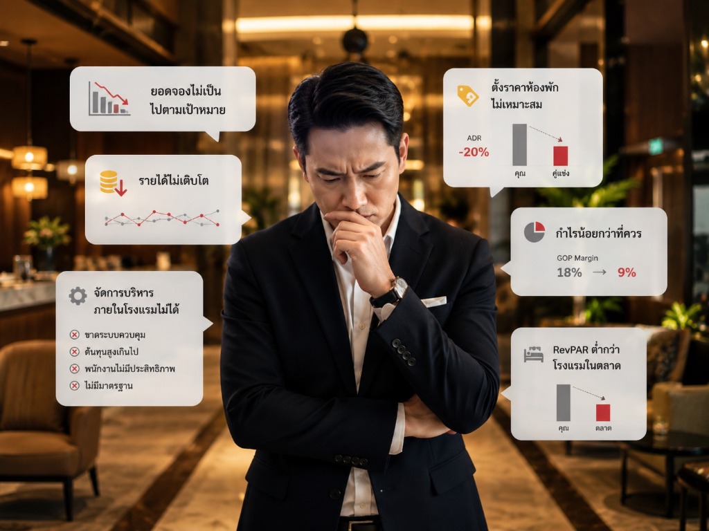 โรงแรมของคุณกำลังเผชิญกับปัญหาเหล่านี้อยู่หรือไม่ — Hotel D Management